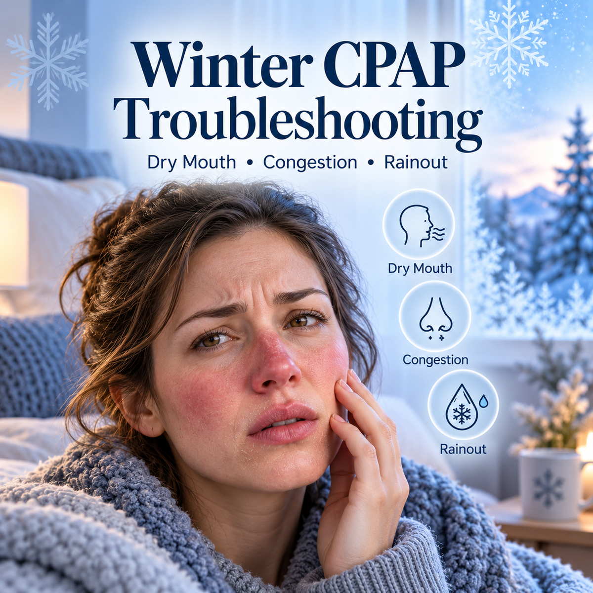 ResMed CPAP Winter Guide 2026: Dry Mouth & Rainout