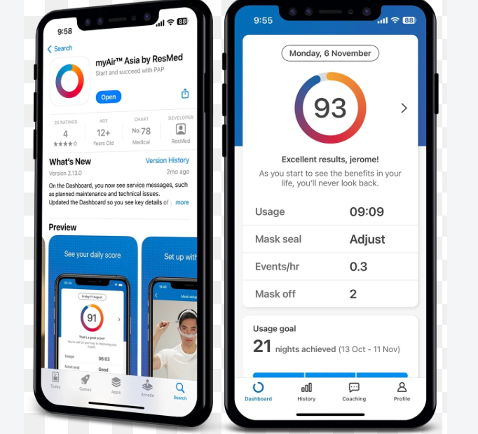 ResMed myAir Scores Explained: What Those 100 Points Actually Measure