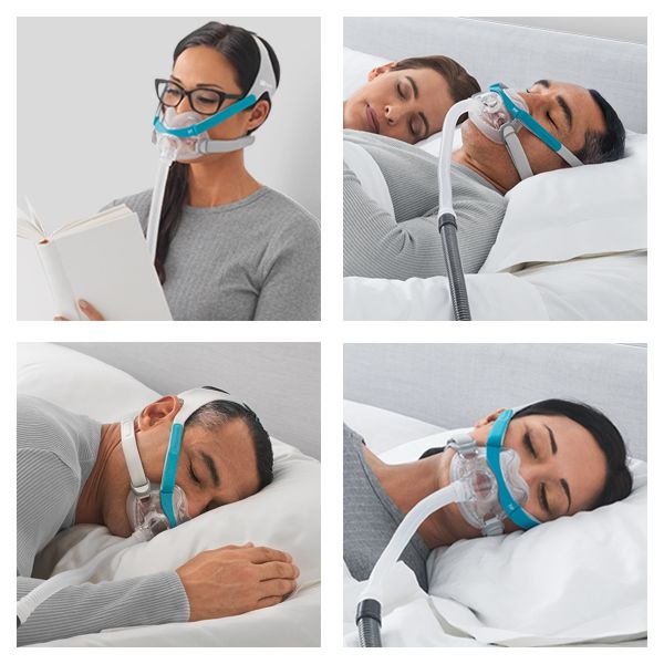 F&P Evora Full Face CPAP Mask FitPack with Headgear