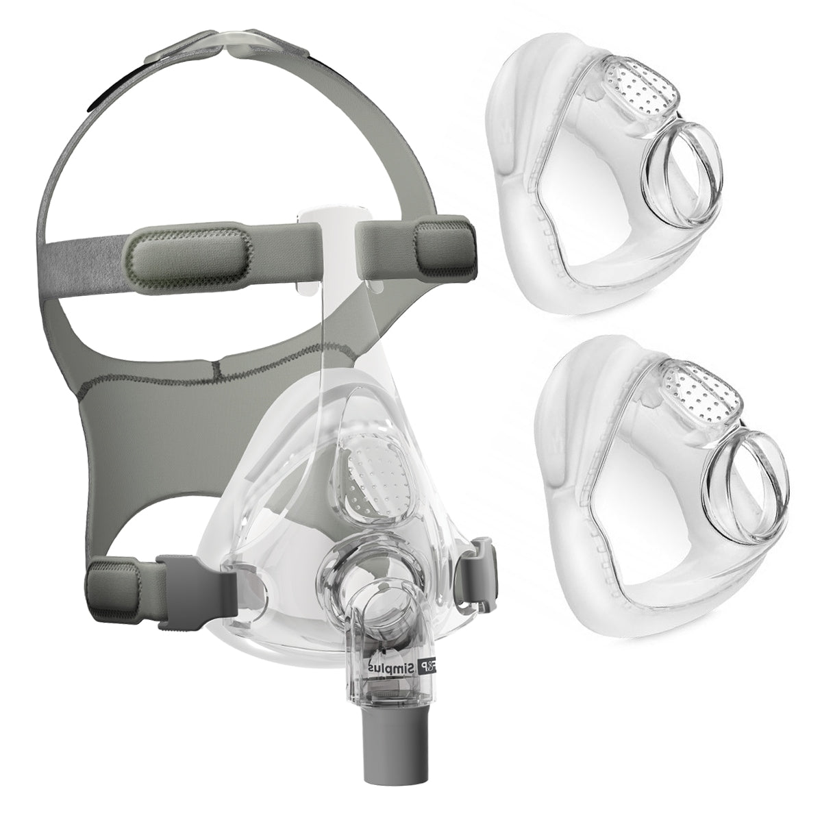 F&P Simplus Full Face CPAP Mask FitPack with Headgear