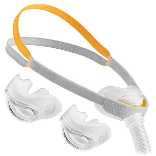 F&P Solo Nasal Pillow CPAP Mask FitPack with Headgear