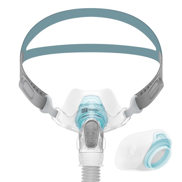 F&P Brevida Nasal Pillows CPAP Mask FitPack with Headgear