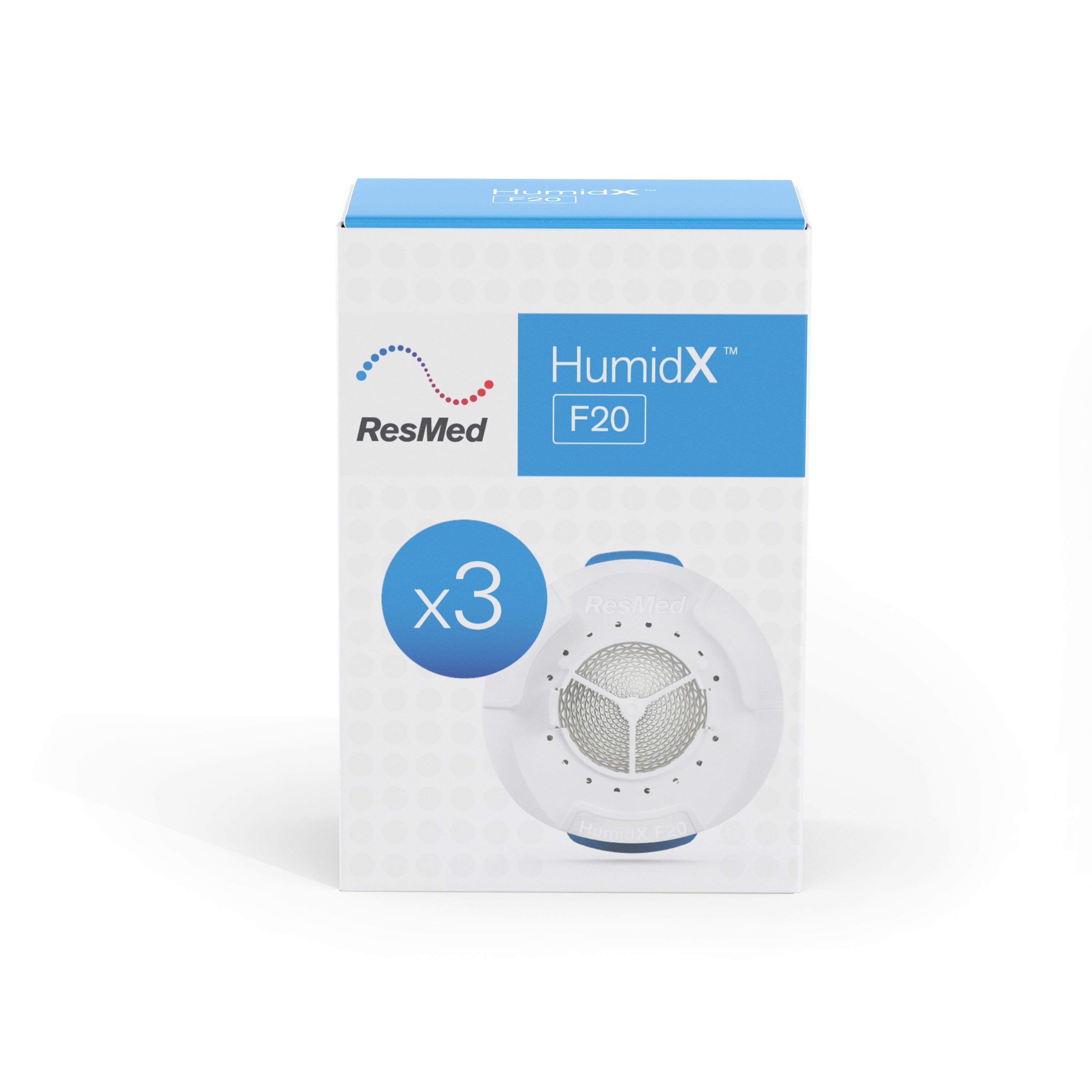 ResMed HumidX™ F20 - 3 Pack